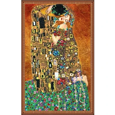 Image of Abris Art AB 073 Pearl Stitch Embroidery Set, Cotton, Multi Colour, 46 x 19 cm