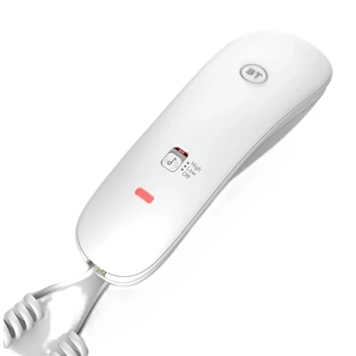 Image of BT Duet 210 Corded Landline House Phone, 10 Number Memory, LED Call Indicator, Mute Facility, Hearing Aid Compatible