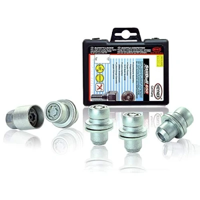 Image of Fits Land Rover Discovery 4 Models Heyner Germany Stil Block PRO Locking Wheel Nuts M14x1.5 Set Locks Thatcham Quality Assured Bolts 863/5 RR