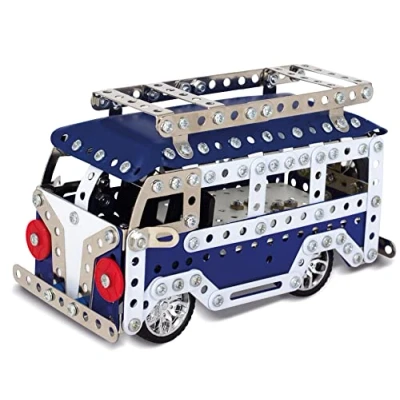 Image of abgee 871 CHP0011 EA Camper Van Construction Set, red
