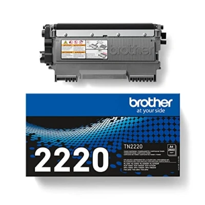 Image of Brother TN2220 Black original toner cartridge for DCP 7060, 7065, 7070, HL 2220, 2240, 2250, 2270, MFC 7360, 7460, 7860, FAX 2840