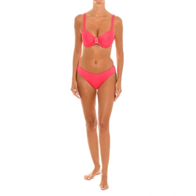 Image of Teleno Womenss unpadded underwire bikini EB1323C Fuchsia Size 38C