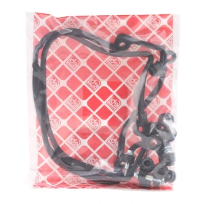 Image of 11127501588, 11127502482, 11127506418, 11127511582, 11127513195 Gasket Set, rocker cover FEBI BILSTEIN 34799 BMW: 5 Saloon, X5, X5