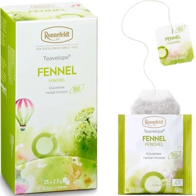 Image of Ronnefeldt Teavelope Fennel Herbal Tea 25 X 2.5g Bags