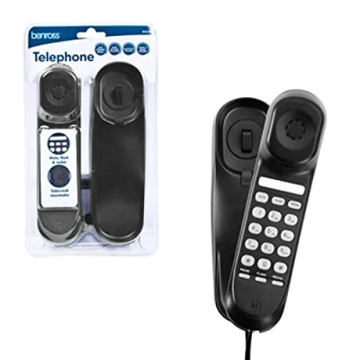 Image of Benross Slimtalk Telephone Black