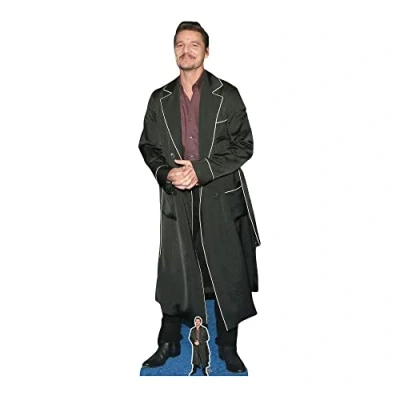 Image of Star Cutouts CS1077 Pedro Pascal Cardboard Cutout Lifesize With Mini