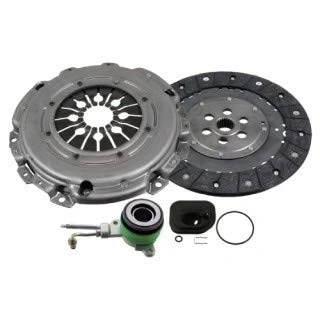 Image of 006141165C, 006141165CS2 Clutch BLUE PRINT ADF123060 three piece with central slave cylinder, synthetic grease 241mm FORD: MONDEO 3