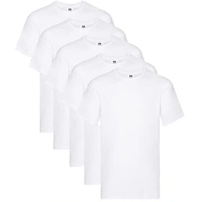 Image of Fruit of the Loom, shirt, 5 White + 1 Hl Purchase Notepad, L