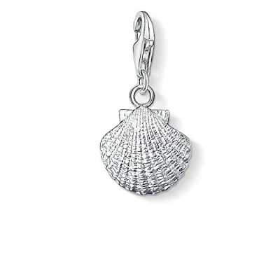 Image of Thomas Sabo Women Charm Pendant Shell Club 925 Sterling Silver 0803 001 12