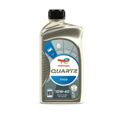 Image of P000315 Engine Oil TOTAL Quartz 7000 2201528 10W 40 1l Part Synthetic MERCEDES BENZ: C Class Saloon, E Saloon