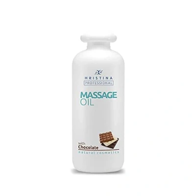Image of Chocolate Massage Oil for Body Relaxing And Skin Care Natural based Blend Of Grapeseed Avocado Oils, Infused With Dark Scent Lotion Therapy, 500ml
