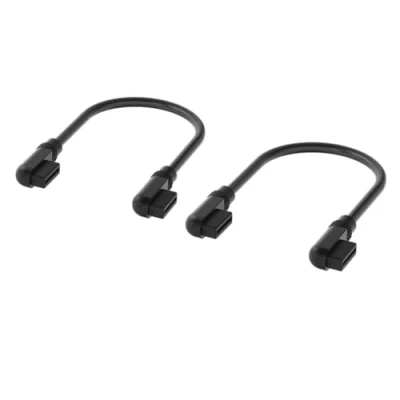 Image of Corsair iCUE LINK Cables 2x 135mm Slim 90 Black