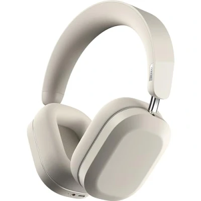 Image of MONDO by Defunc Over Ears Wireless Headphones with Optional Cable, 45H of Active Play Time, Bluetooth, Dual ENC Microphones and Drivers, Greige