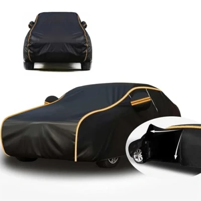 Image of Full Car Cover Waterproof for 𝖬𝖾𝗋𝖼𝖾𝖽𝖾𝗌 Benz SL Class R230,Car Covers Outdoor All Weather Automobiles Rain Snow Sun UV Protection