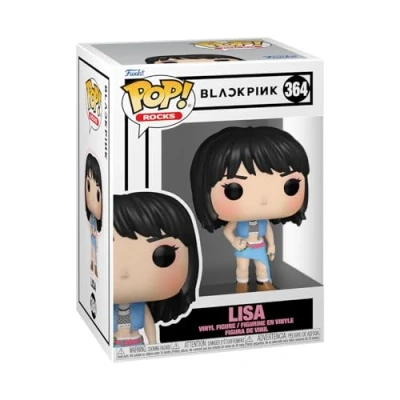 Image of Funko POP! Rocks: Blackpink Lisa Collectable Vinyl Figure Gift Idea Official Merchandise Toys for Kids &amp; Adults Music Fans Model Collectors and Display