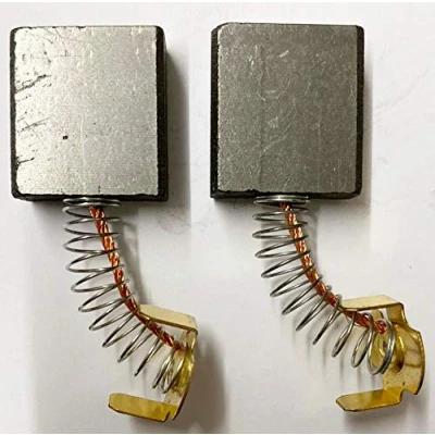 Image of CARBON BRUSHES to fit JOHNSON MATRIX VISION MOTOR treadmill mill 10x22x25 E136