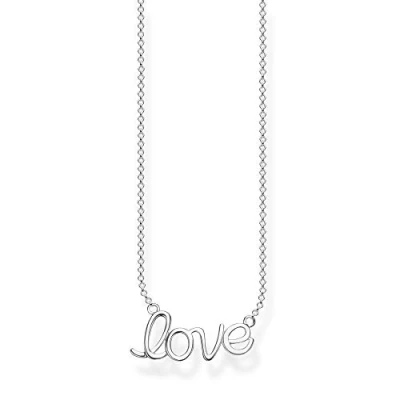 Image of Thomas Sabo Women Necklace Love 925 Sterling Silver KE1847 001 21 L45v
