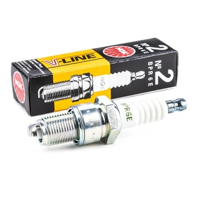 Image of 09050805 Spark plug NGK V Line 2268 M14 x 1,25 20,8 mm FIAT: Punto II Hatchback, Seicento / 600 Panda I ALFA ROMEO: Spider, GTV
