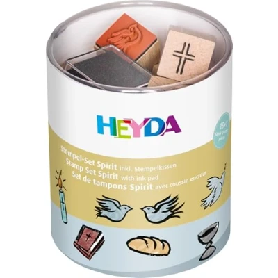 Image of Heyda 204888483 Stamp Tin (Spirit) Motif Size: Approx. 1.5 x cm