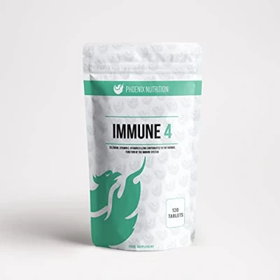 Image of Immune 4 with Vitamin C, D, Zinc &amp; Selenium x 120 Tablets