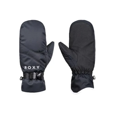 Image of Roxy Jetty Solid Mittens, Women&#039;s, Size: Large, True black