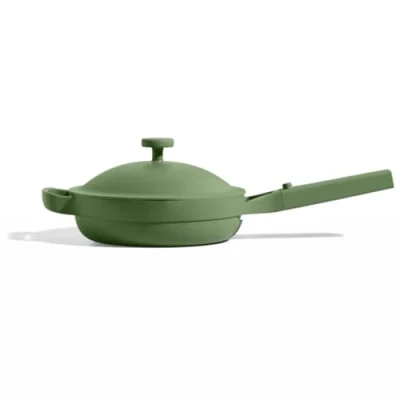 Image of Our Place Always Pan Mini 21.6 cm Nonstick, Toxin Free Ceramic Cookware Versatile Frying Pan, Skillet, Saute Stay Cool Handle Oven Safe Lightweight Aluminum Body Sage