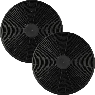 Image of vhbw 2x Activated Carbon Filter compatible with Respekta CH44060 60GA, CH44068 90IXA, CH44078 60IXA, CH44090 90GA, CH44099 Extractor Hood 17.5 cm