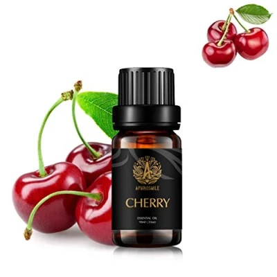 Image of Cherry Essential Oil for Diffuser, Therapeutic Grade Scented Oil, Aromatherapy Fragrance humidifier 0.33oz 10 ml