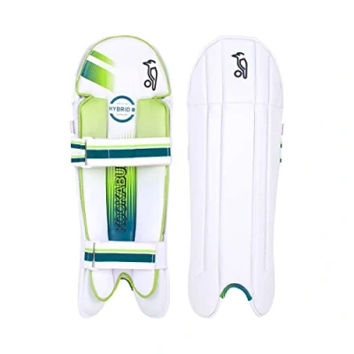 Image of KOOKABURRA 1.0 Wicket Keeping Pad Adult, White