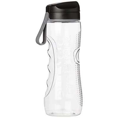 Image of Sistema Hydrate Tritan Active Sports Water Bottle 800 ml Leakproof BPA Free Black
