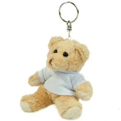 Image of Mumbles Binx Bear Key Ring (Light Brown) XS