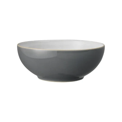 Image of Denby Elements Fossil Grey Coupe Cereal Bowl