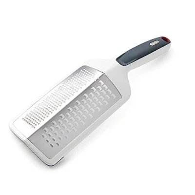 Image of Zyliss SmoothGlide Dual Grater, White, 24.5 x 28.5 cm