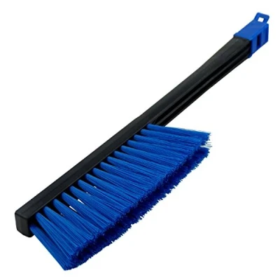 Image of L&amp;P A059 Murska Broom Car Snow Brush Long Winter Sweep Original from Finland (L&amp;P Black Blue)