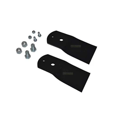 Image of 2 x 15.5 cm lawn mower blades for STIGA 78, 90 Combi; Villa 320, 520; Primo / 1134 6604 01, 9130 01.