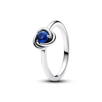 Image of Pandora September Birthstone Eternity Circle Ring 52