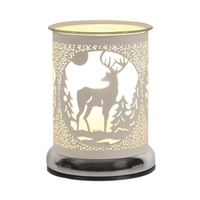 Image of Aroma White Stag Cylinder Electric Wax Melt Warmer