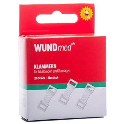 Image of Clips for Gauze Swabs and Bandages Pack of 20