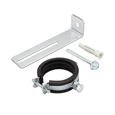 Image of Geberit 50mm 2&quot; Concealed Cistern Flush Pipe Support Fixing Bracket &amp; Clip 241.378.00.1