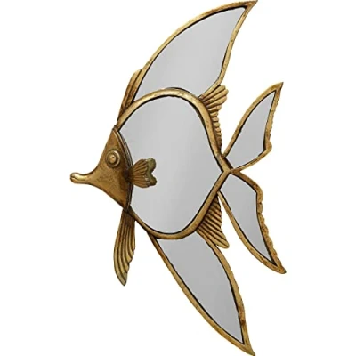 Image of Kare Pisces Design Wall Decoration Fish Mirrored 24 x 39 cm