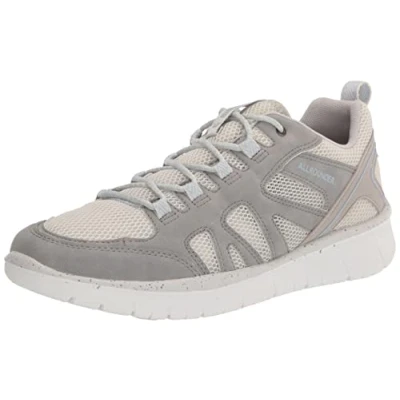 Image of Allrounder by Mephisto Women&#039;s Lugana Sneaker, Gray, 5 UK