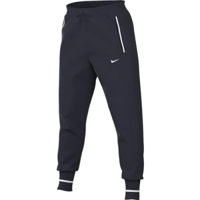 Image of NIKE DH9386 451 M NK STRKE22 Sock Pant K Pants Men&#039;s Obsidian/White Size S