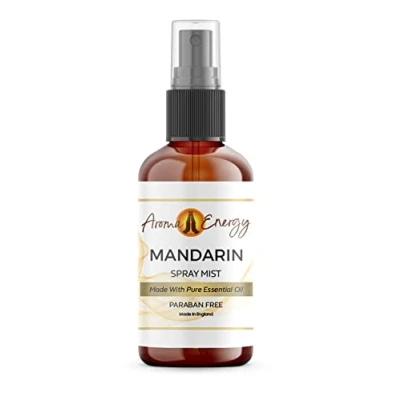 Image of Aroma Energy Mandarin Room Spray 10ml Pure Natural Essential Oil Fragrance Mist