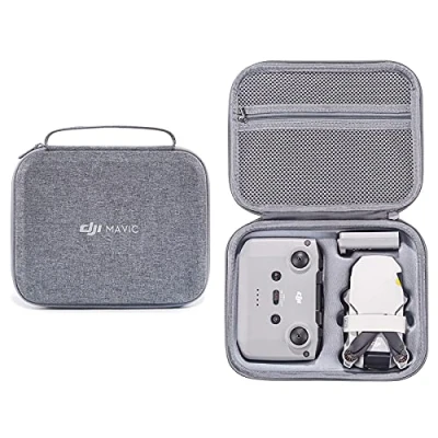 Image of INSYOO Original Mavic Mini 2/Mini 4K Carrying Case Storage Bag Hard Shell Box for DJI 4K,Mini 2,Mini 2 SE Drone Accessories (Grey)
