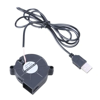 Image of MDHQ 50mm USB Brushless Fan DC5V Centrifugal Cooling Blower For Enhanced Computer