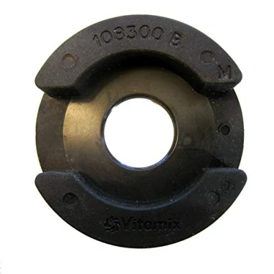 Image of Vitamix 836 000836 Retainer Nut for Eastman Tritan Container, Steel, Black