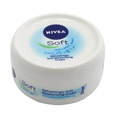 Image of NIVEA SOFT MOISTURISING CREAM 50ML X PACK OF 4