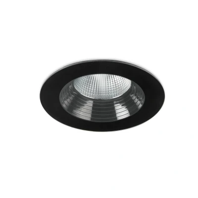 Image of Dako Outdoor LED Recessed Downlight Black 17.5cm 1850lm 3000K IP65