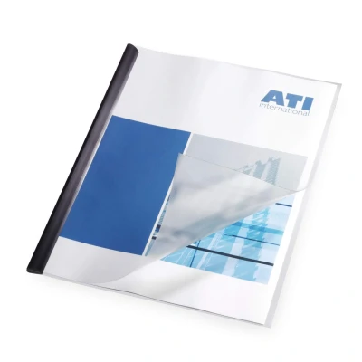 Image of Durable Report Cover A4 Polypropylene Transparent (Pack of 50) 2939/19