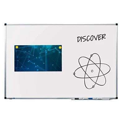 Image of Legamaster Premium Whiteboard,Grey,60x90cm
